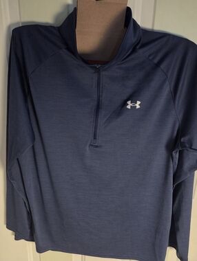 Under Armour Navy 1/4 Zip Pullover